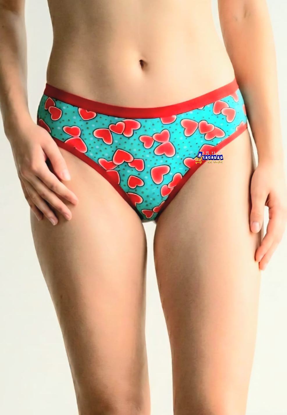 Calcinha Microfibra Tradicional Estampada Calcinha Microfibra Tradicional Estampada