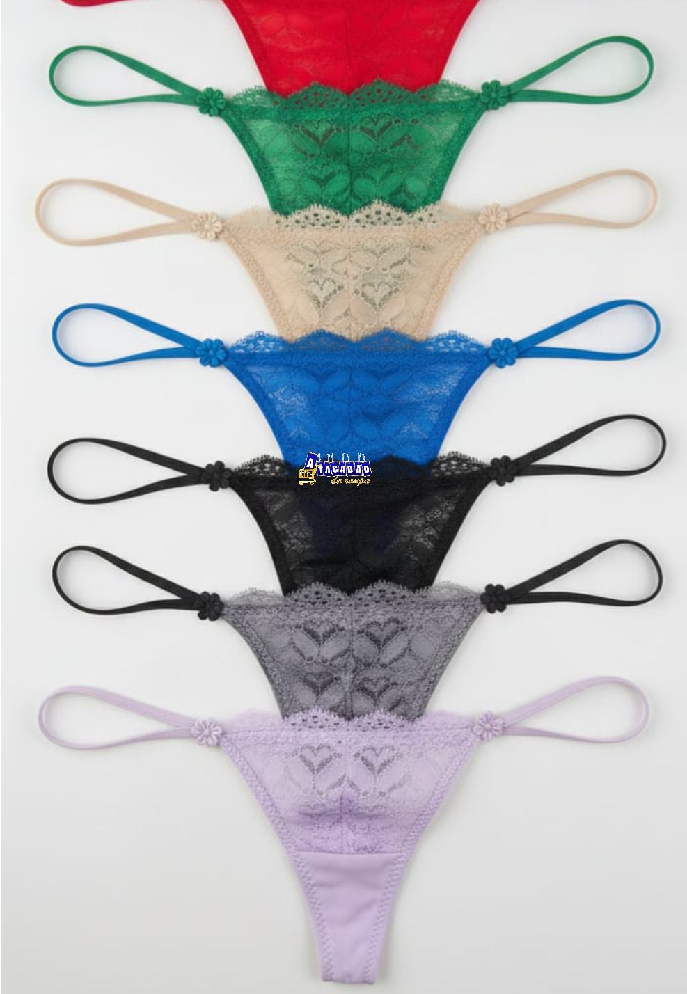 Calcinha Tanga Em Renda