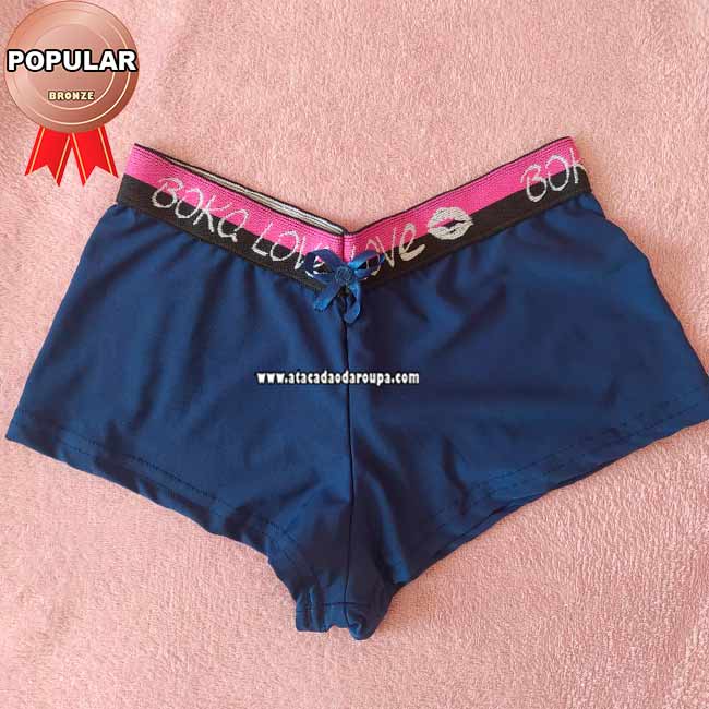 Calçinha Boxer Microfibra