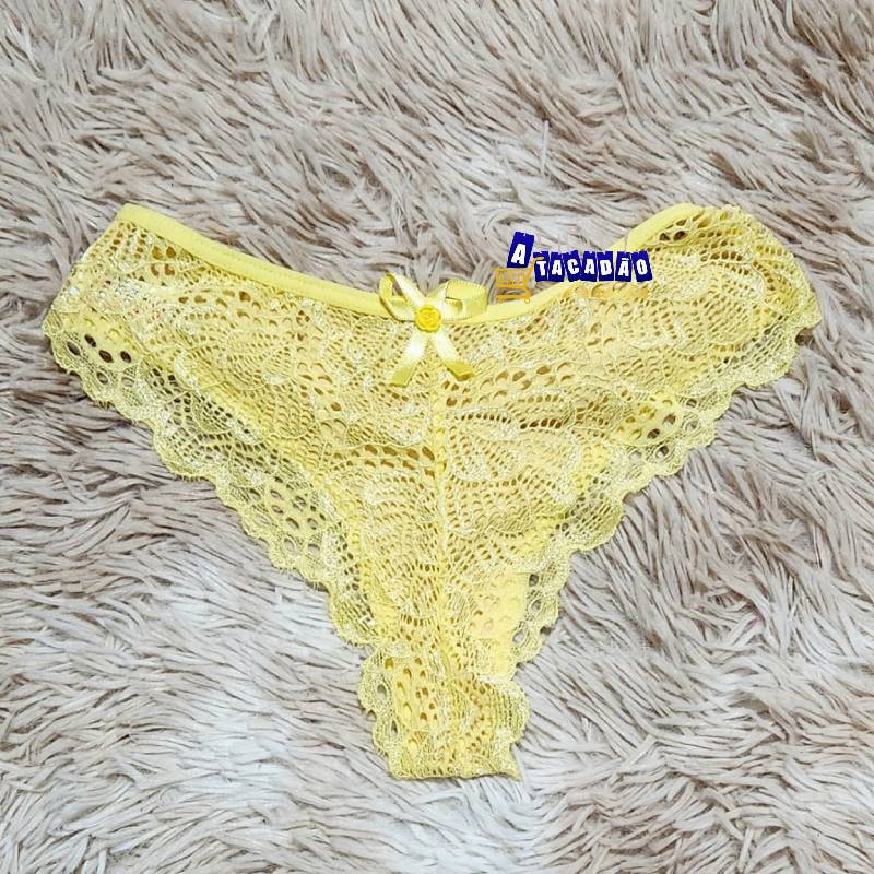 Calcinha Feminina Renda Noiva
