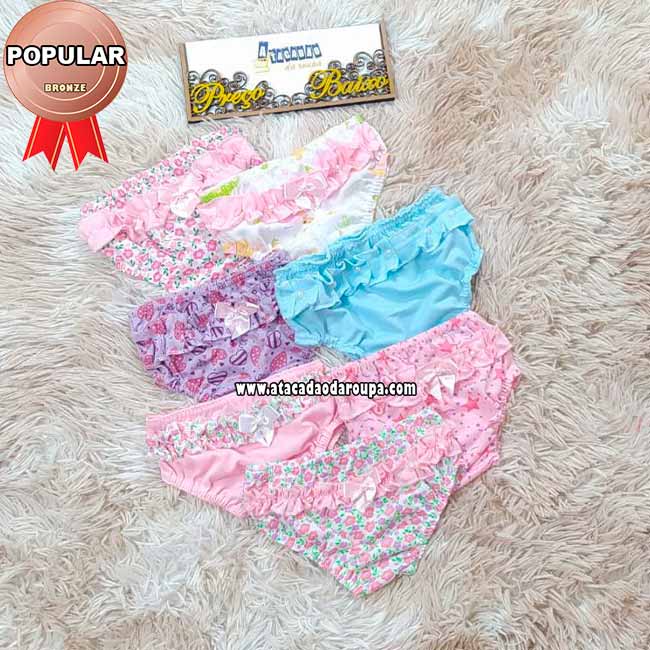 Calcinha Bunda Rica Estampada