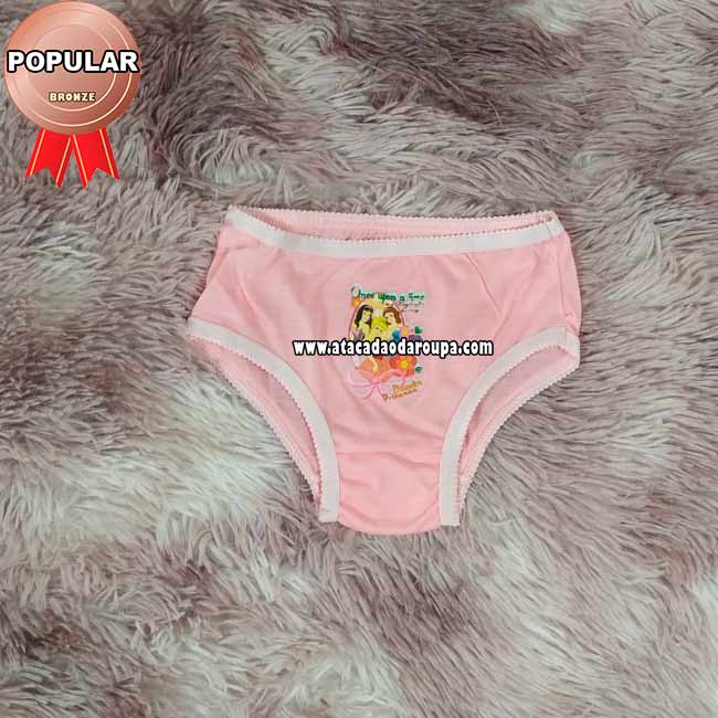 Calçinhas Personagens Juvenil Cotton