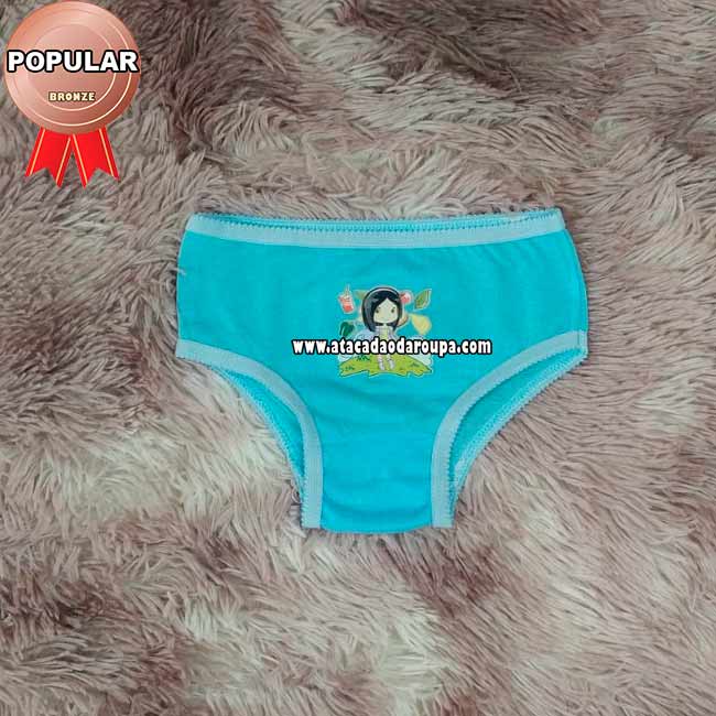 Calçinhas Personagens Juvenil Cotton