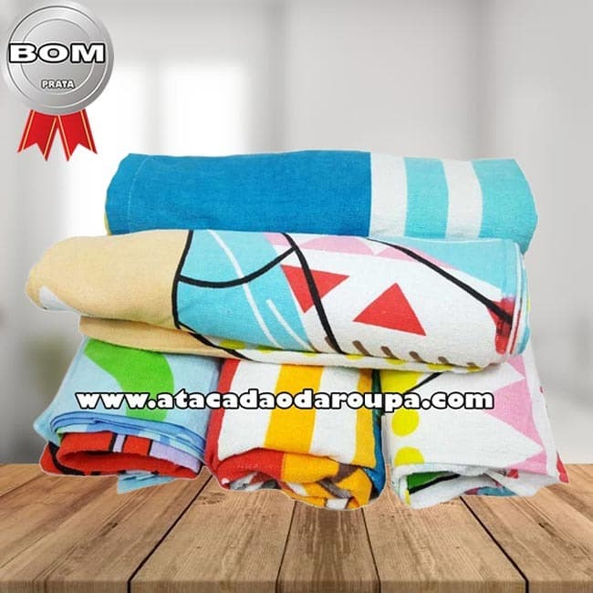 Toalha de Banho Infantil 0,70 cm  x 1,40 cm