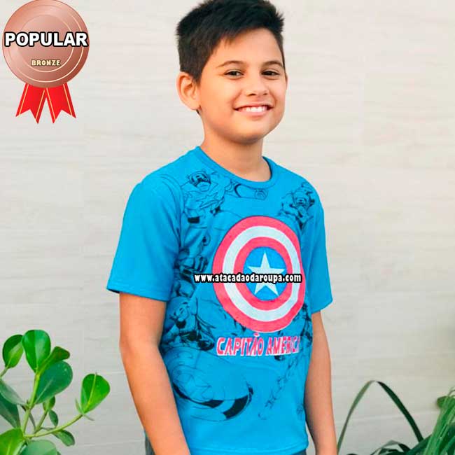 Camisa Viscolycra Infantil