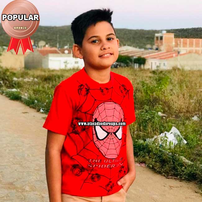 Camisa Viscolycra Infantil