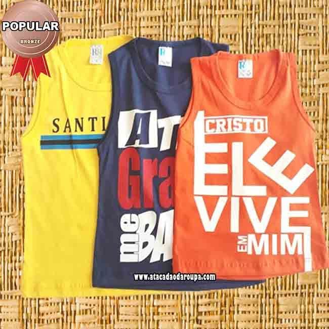 Camisa Infantil Moda Evangélica