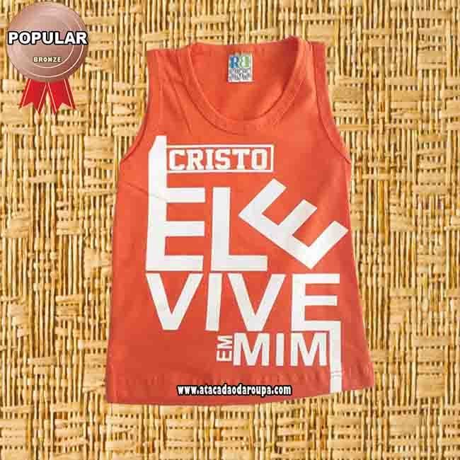 Camisa Infantil Moda Evangélica