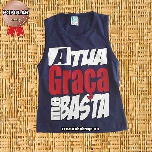 Camisa Infantil Moda Evangélica