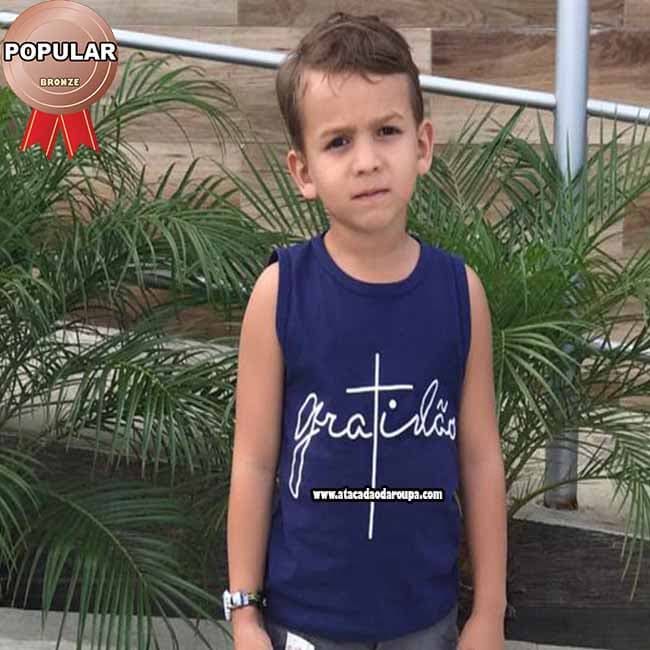 Camisa Infantil Moda Evangélica