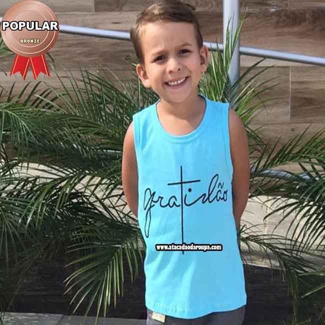 Camisa Infantil Moda Evangélica