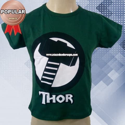 Camisas Infantil Personagens