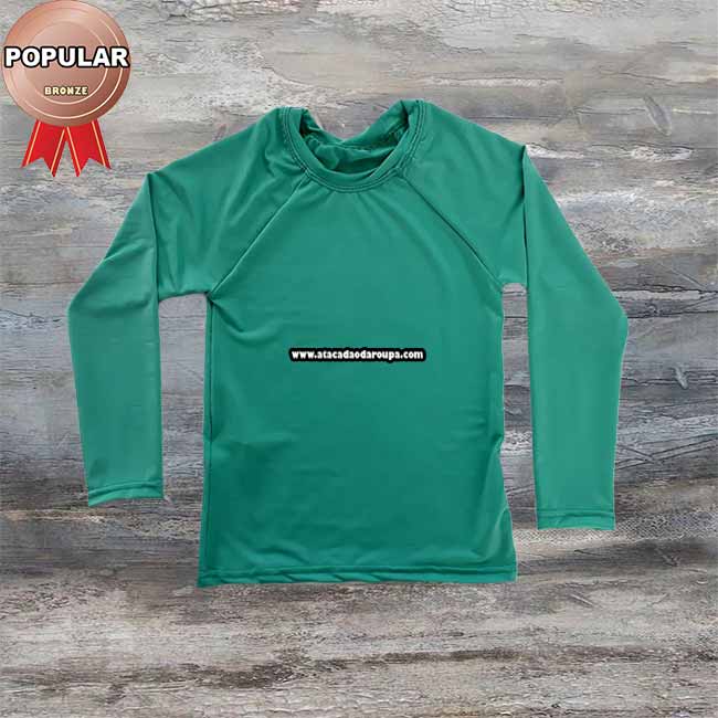 Camisa Infantil Proteção UV 4 a 6 Anos