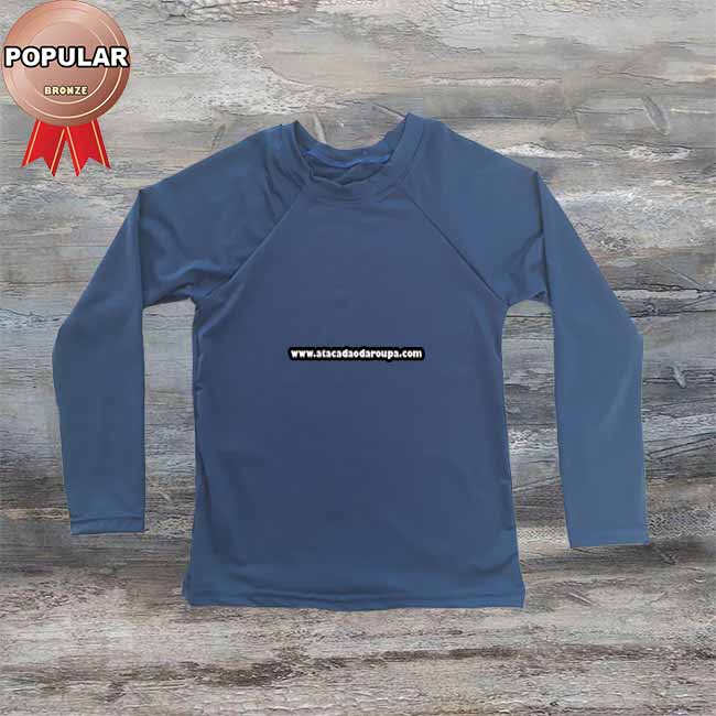 Camisa Infantil Proteção UV 4 a 6 Anos