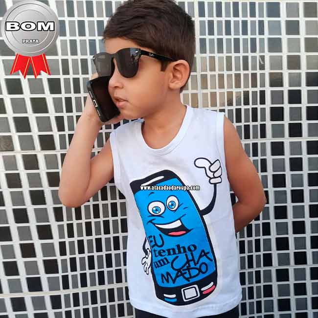 Camisa Infantil Moda Evangélica