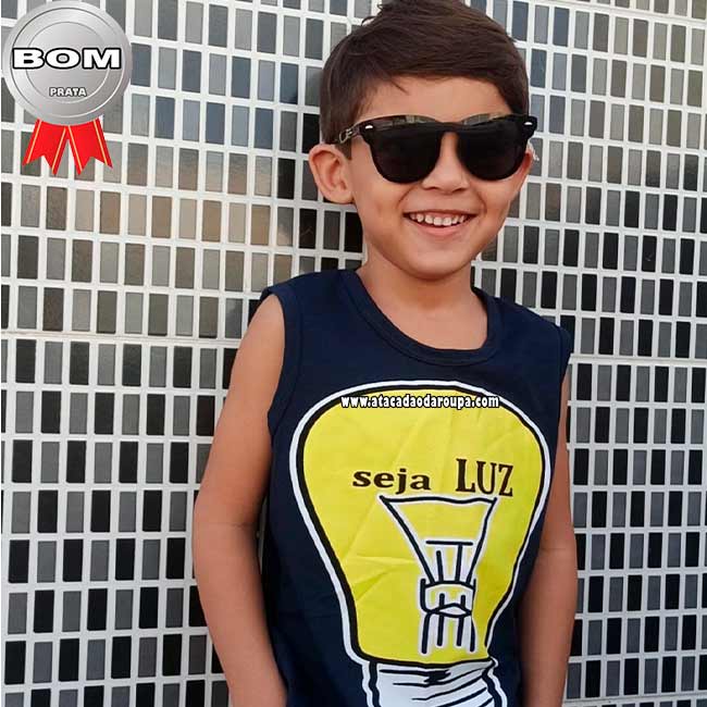 Camisa Infantil Moda Evangélica