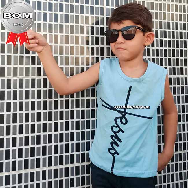 Camisa Infantil Moda Evangélica