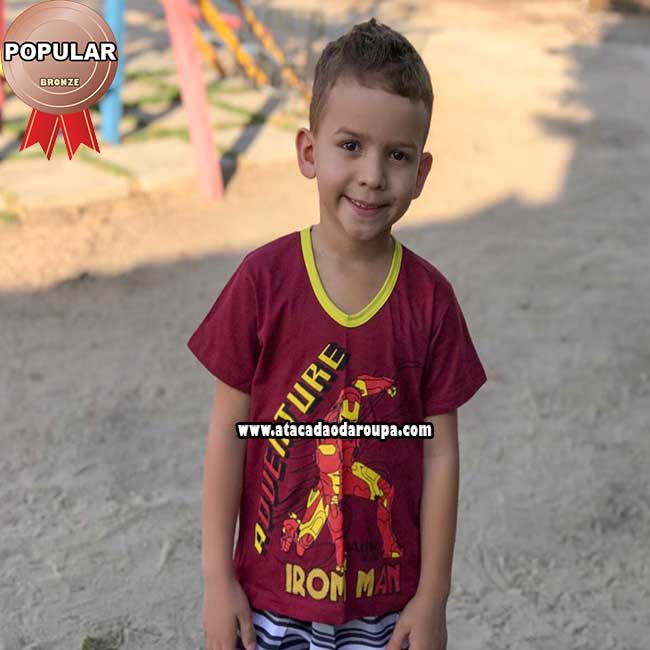 Camisas Infantil Personagens
