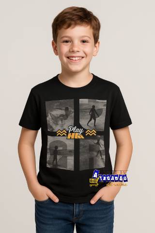Camisa Gola Redonda Juvenil