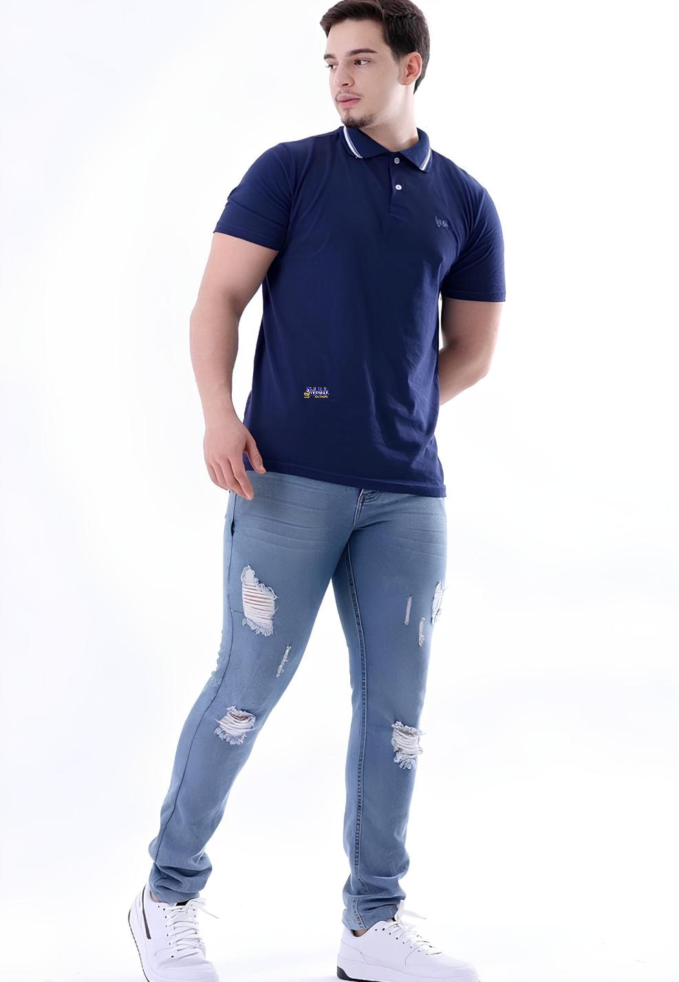 Camisa Gola Polo Piquet Masculina