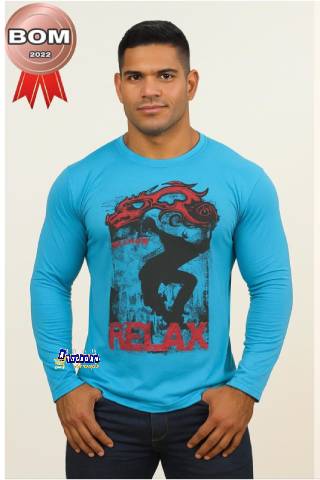 Camisa Manga Longa Algodão