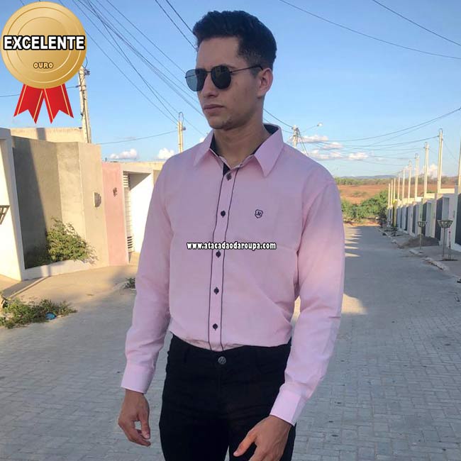 Camisa Manga Longa Social