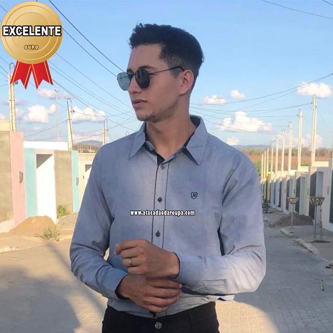 Camisa Manga Longa Social