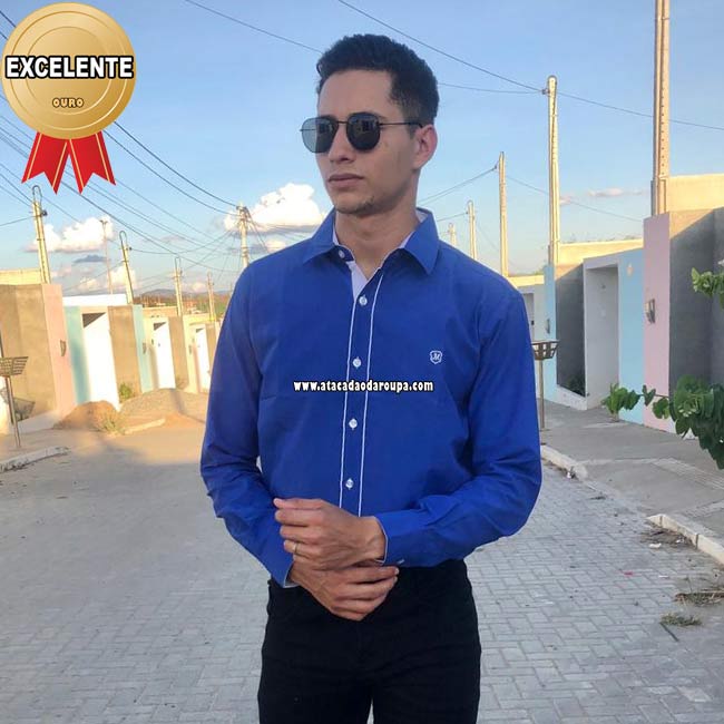 Camisa Manga Longa Social