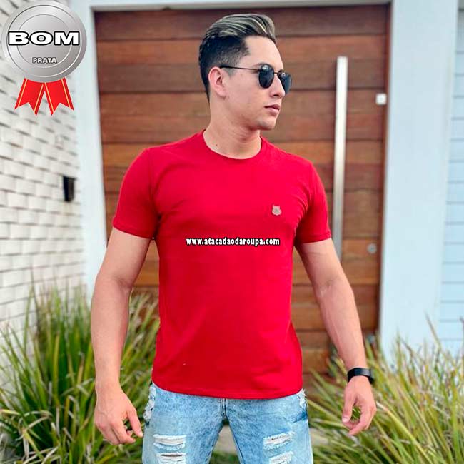 Camisa Algodão Lisa