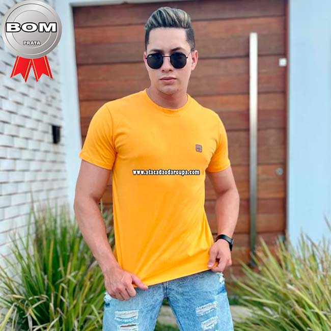 Camisa Algodão Lisa