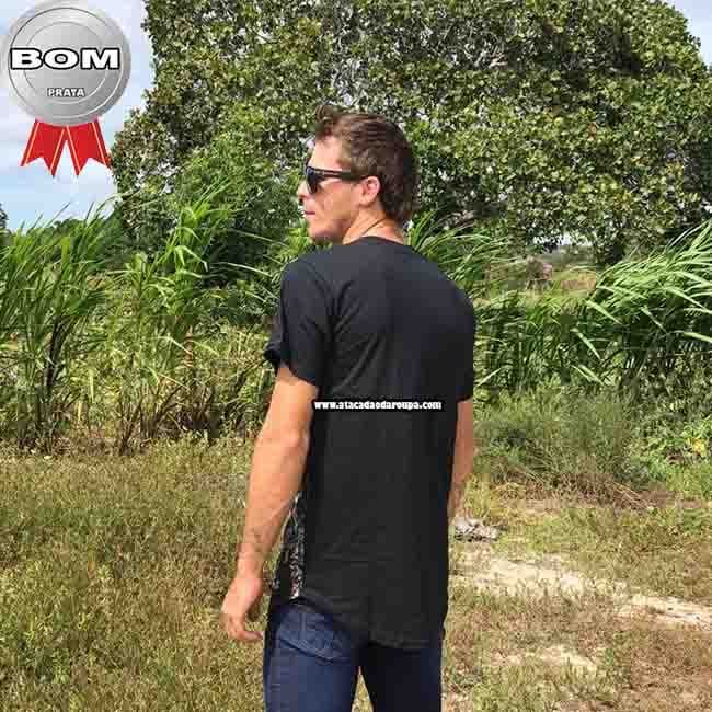 Camisa Longline Masculina