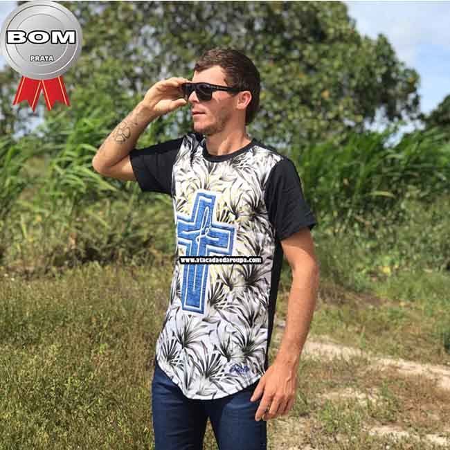 Camisa Longline Masculina