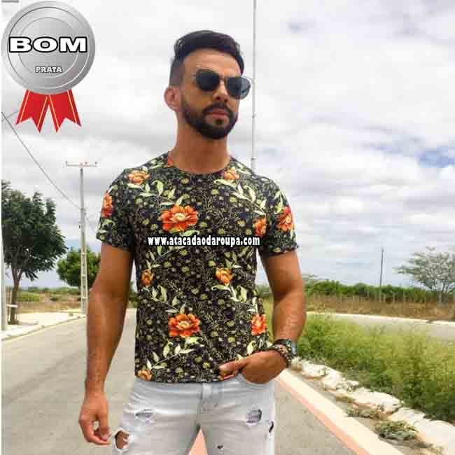 Camisa Masculina floral