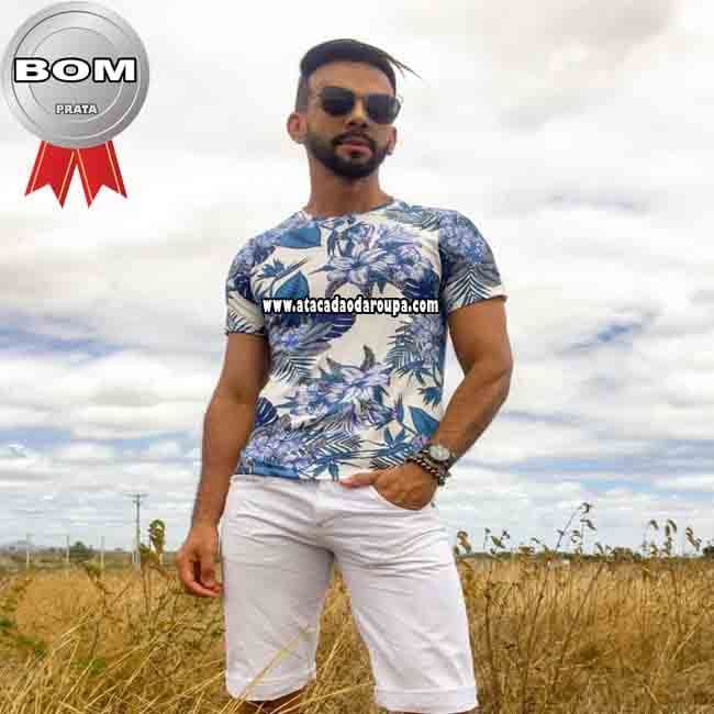 Camisa Masculina floral