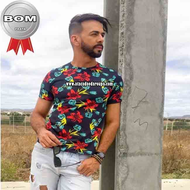 Camisa Masculina floral