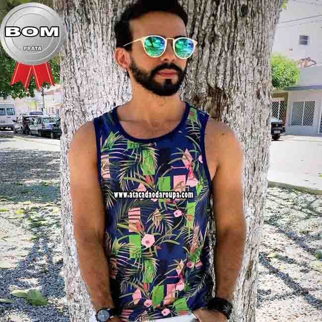 Regata Masculina Suplex Fit