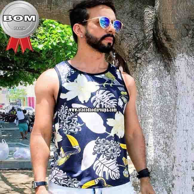 Regata Masculina Suplex Fit