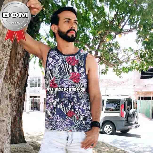 Regata Masculina Suplex Fit
