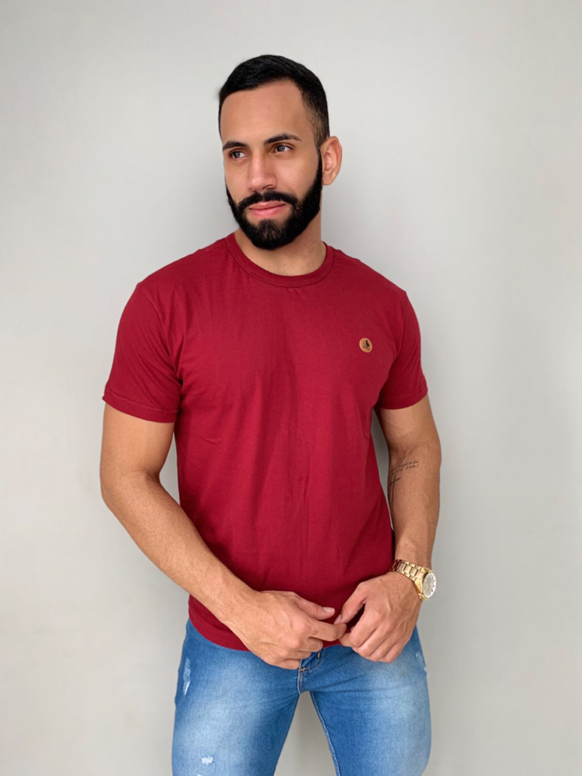Camisa Algodão Lisa