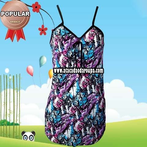Camisola Liganete Estampada