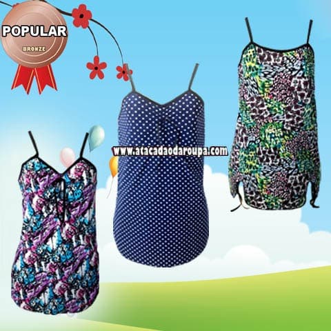 Camisola Liganete Estampada