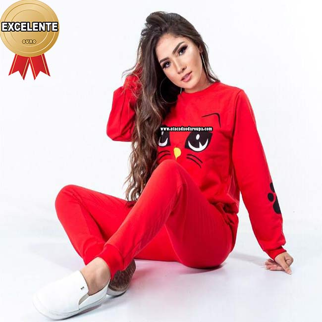 Conjunto Moletom Feminino
