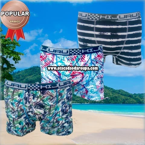 Cuecas Boxer Microfibra Juvenil