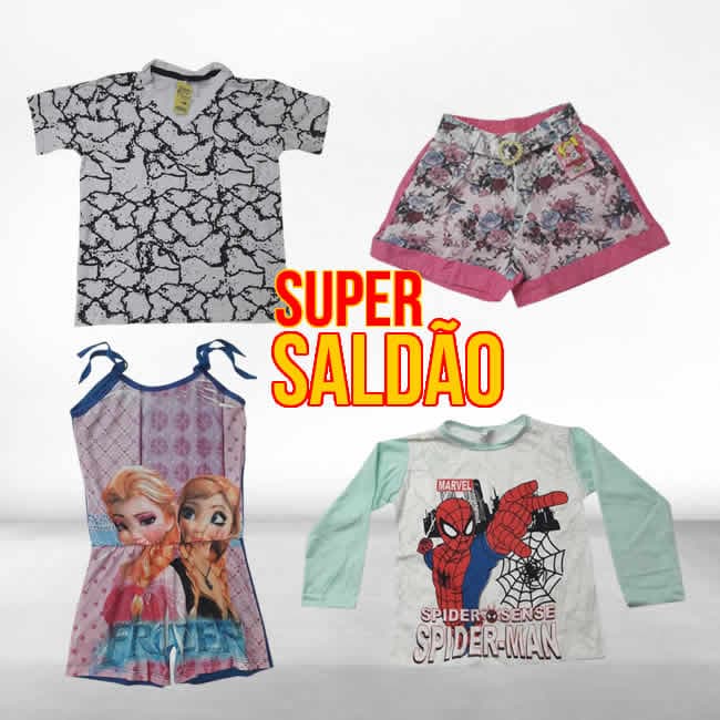 Super Saldão Peças Sortidas Atacadão da Roupa