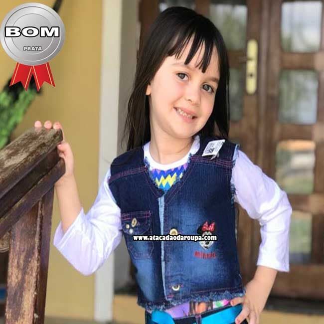Colete Jeans Infantil