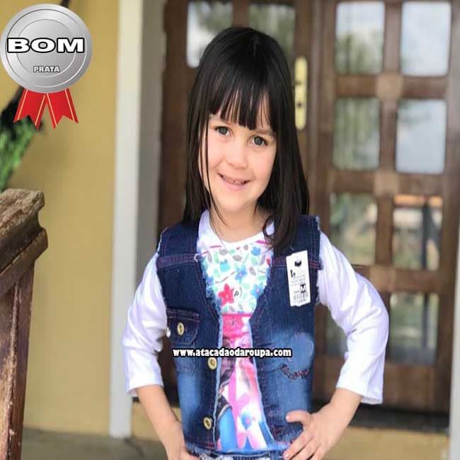 Colete Jeans Infantil