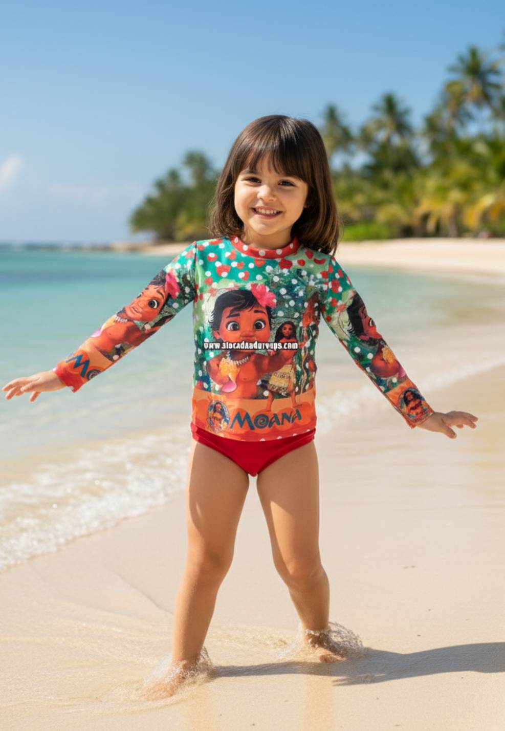 Conjunto Infantil Feminino Moda Praia