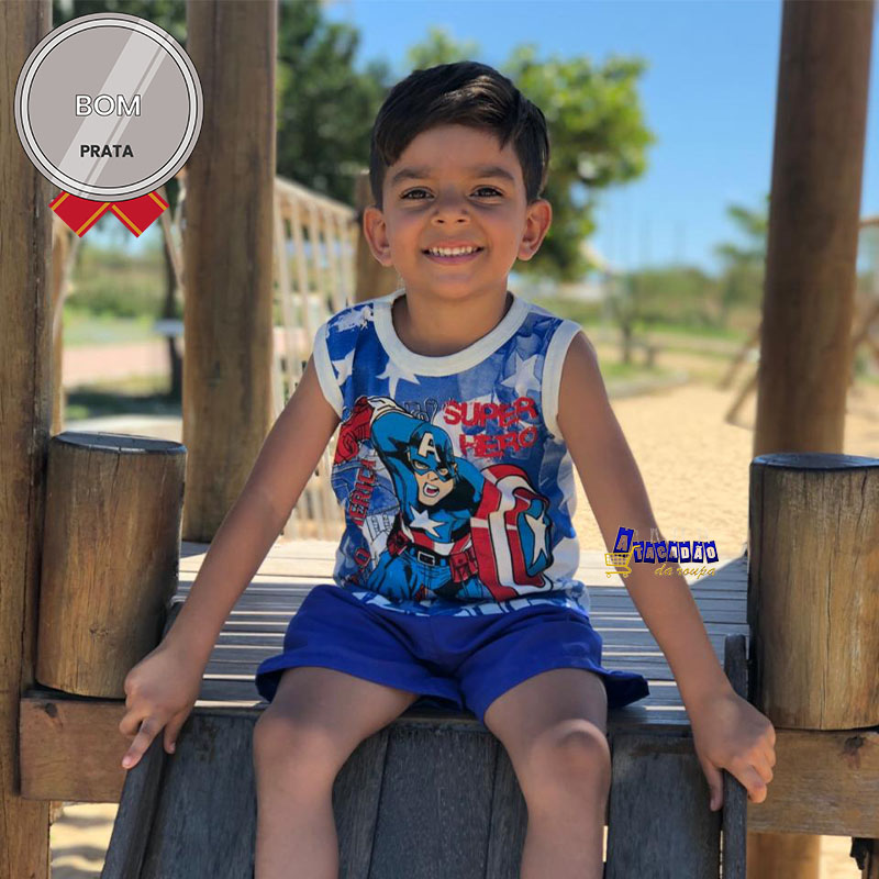 Conjunto Infantil Masculino Sublimado