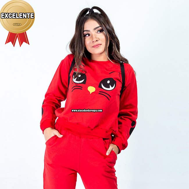 Conjunto Moletom Feminino