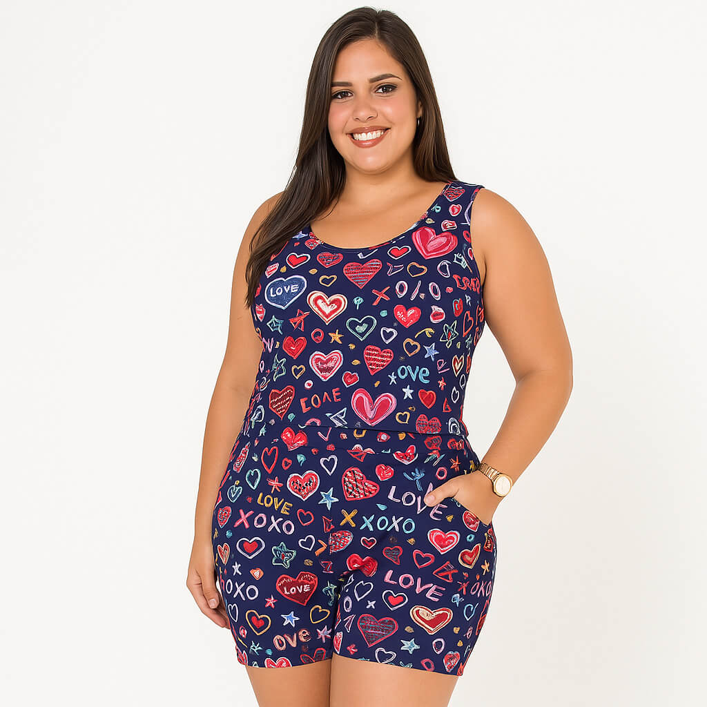 Conjuntos de Liganete Estampado